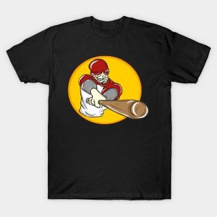 Baseball Brennball Softball Kickball Ballsport USA T-Shirt